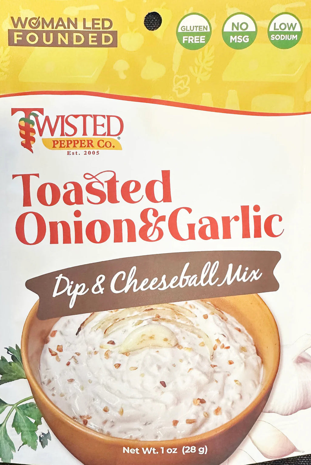 TOASTED ONION & GARLIC DIP MIX