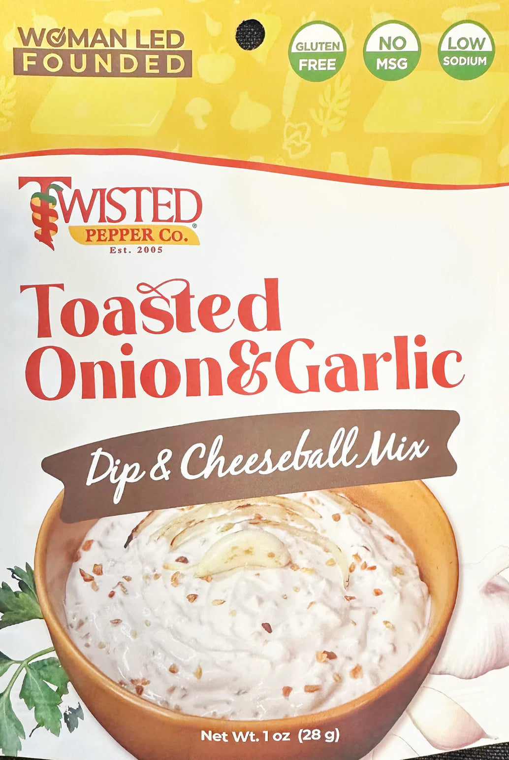 TOASTED ONION & GARLIC DIP MIX