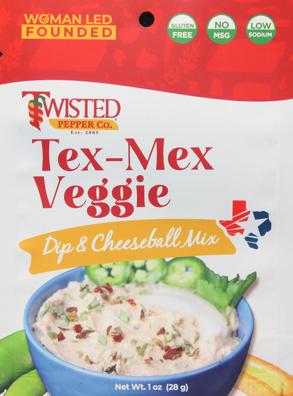 TEX-MEX VEGGIE DIP OR CHEESEBALL MIX