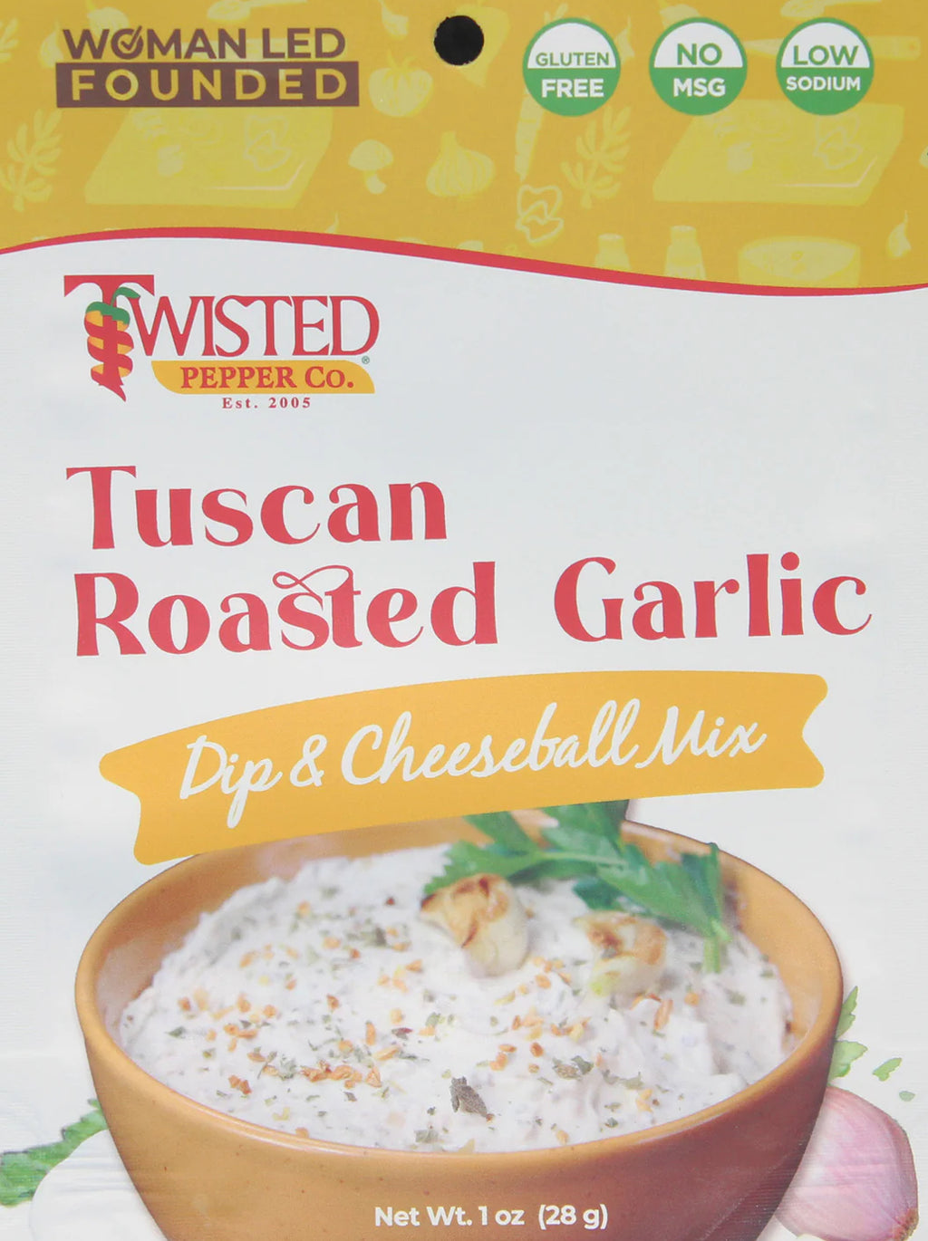 TUSCAN ROASTED GARLIC DIP MIX