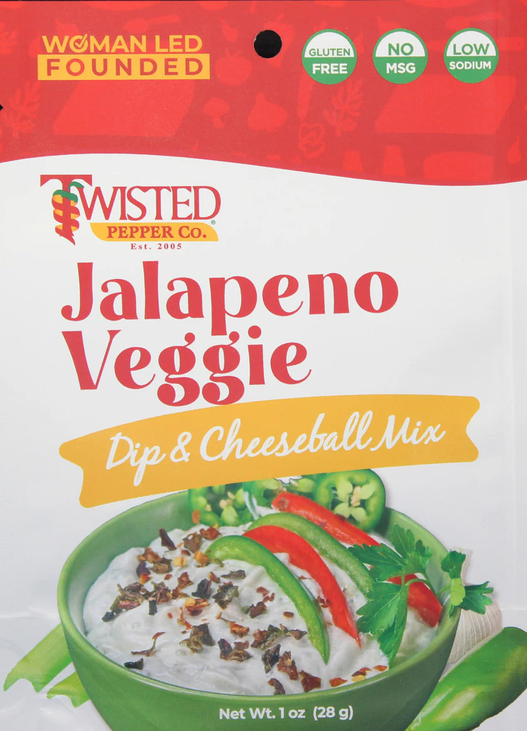 JALAPENO VEGGIE DIP AND CHEESEBALL MIX