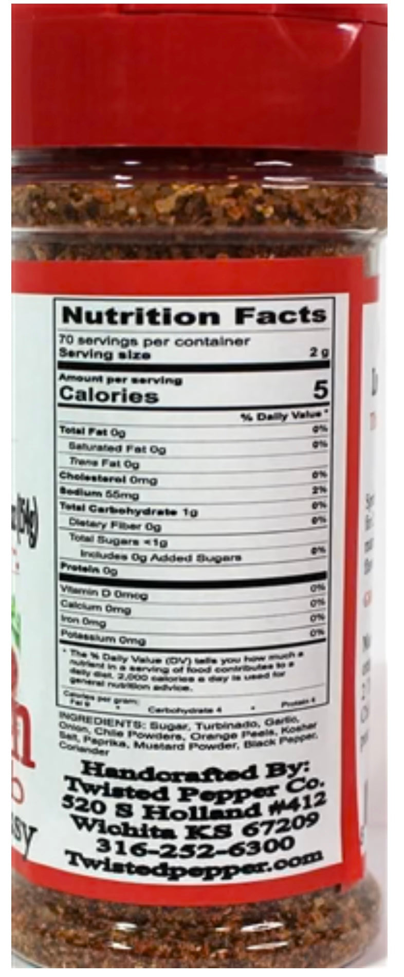 CHICKEN RUB 5.5 OZ. JAR