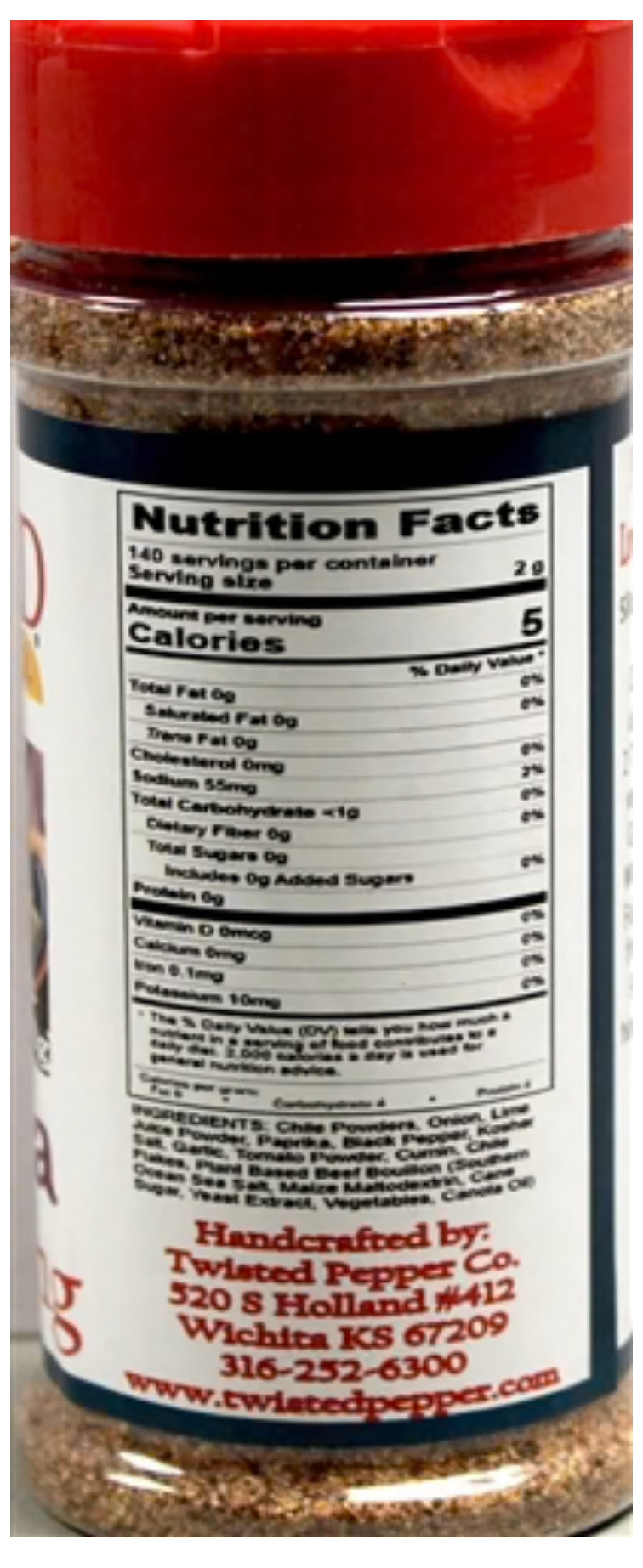 FAJITA SEASONING 5 OZ.