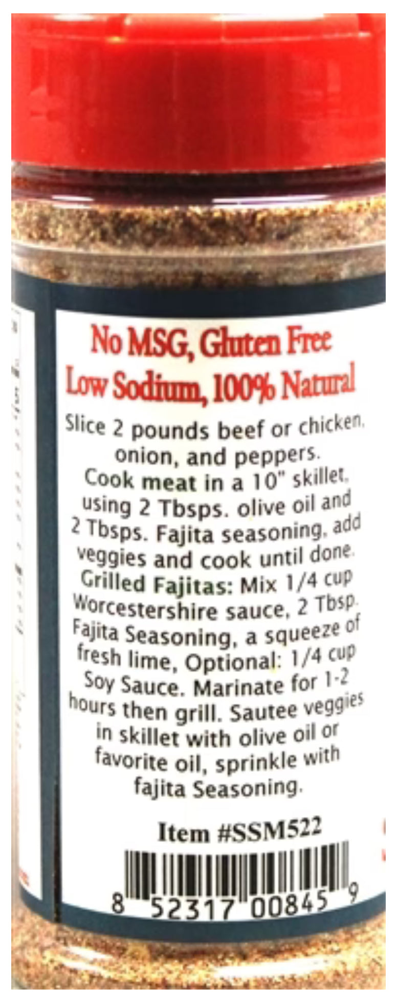 FAJITA SEASONING 5 OZ.