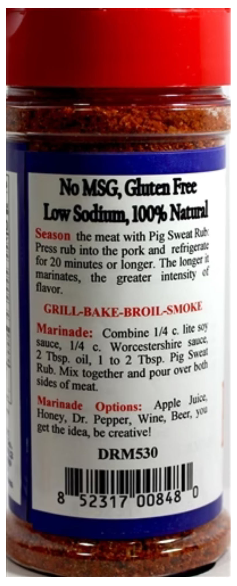 PIG SWEAT BBQ RUB 5 OZ