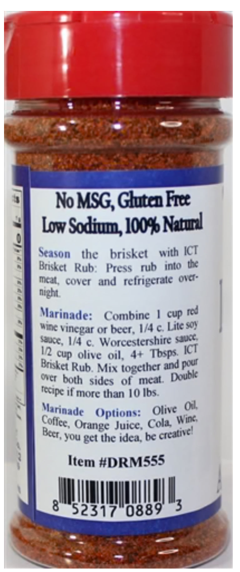 ROADHOUSE BRISKET RUB 5 OZ. JAR