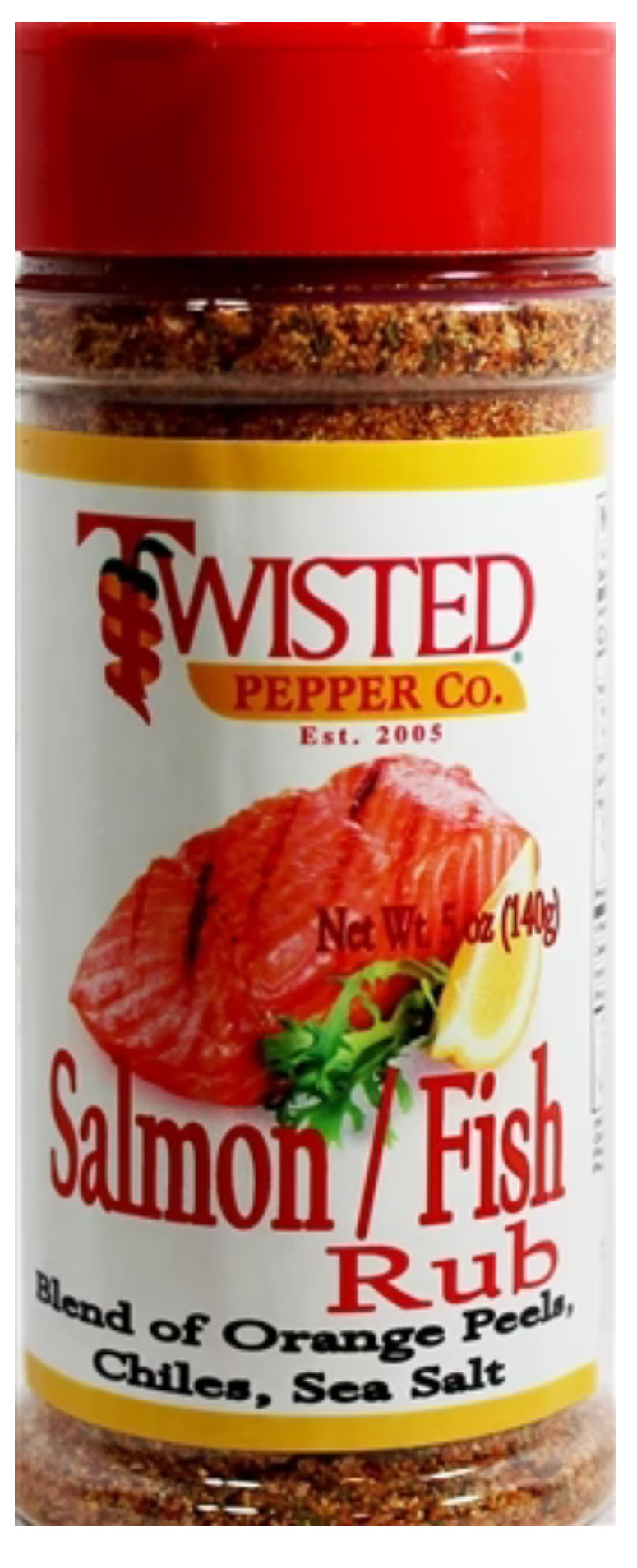 SALMON / FISH CHILE RUB SEASONING 5 OZ