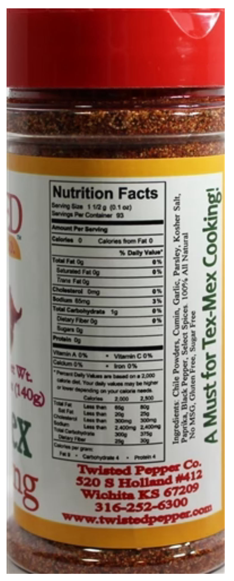 TEX-MEX SEASONING MIX 5 OZ.