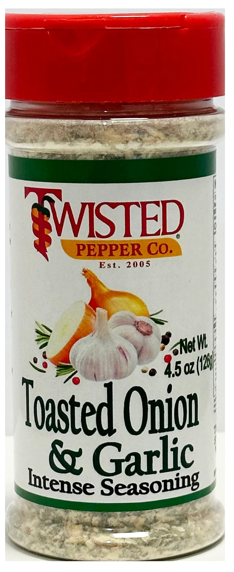 TOASTED ONION & GARLIC SEASONING 4.5 OZ