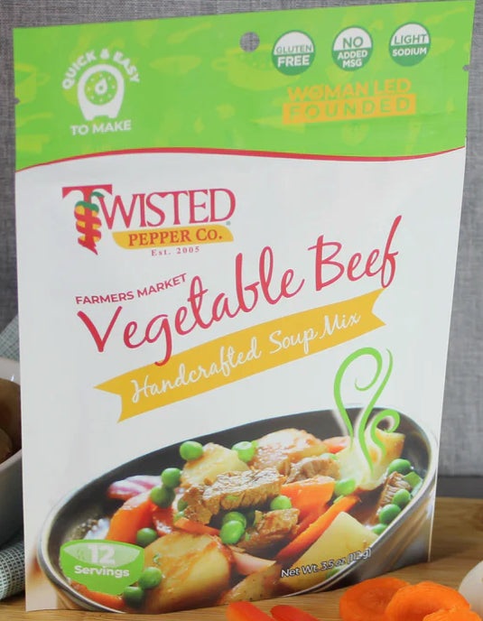 FARMERS MARKET VEGETABLE BEEF STEW DRY SOUP MIX