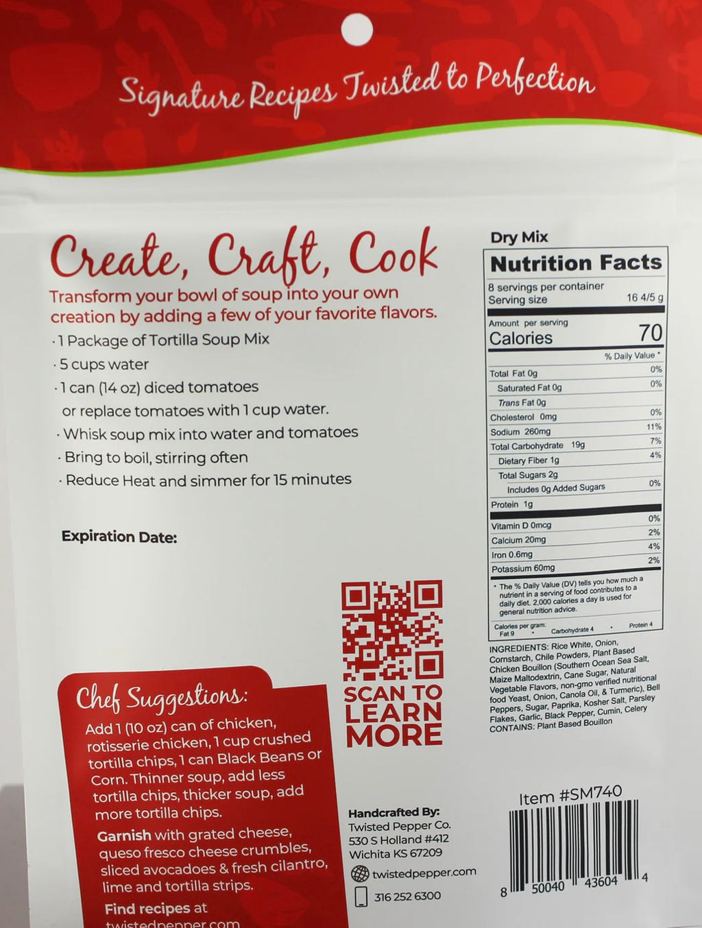 TORTILLA DRY SOUP MIX