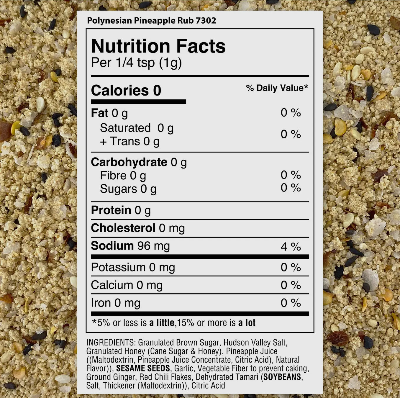 Polynesian Pineapple Rub