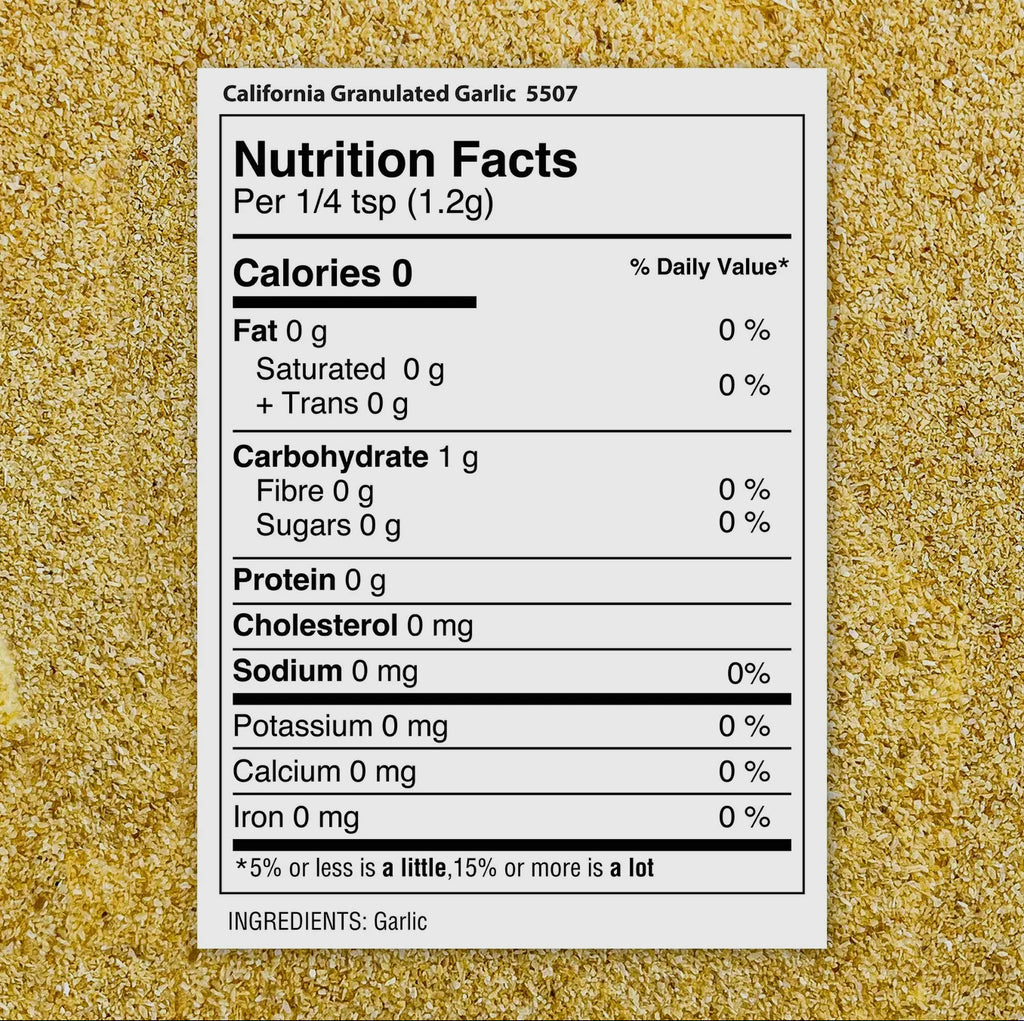 California Granulated Garlic