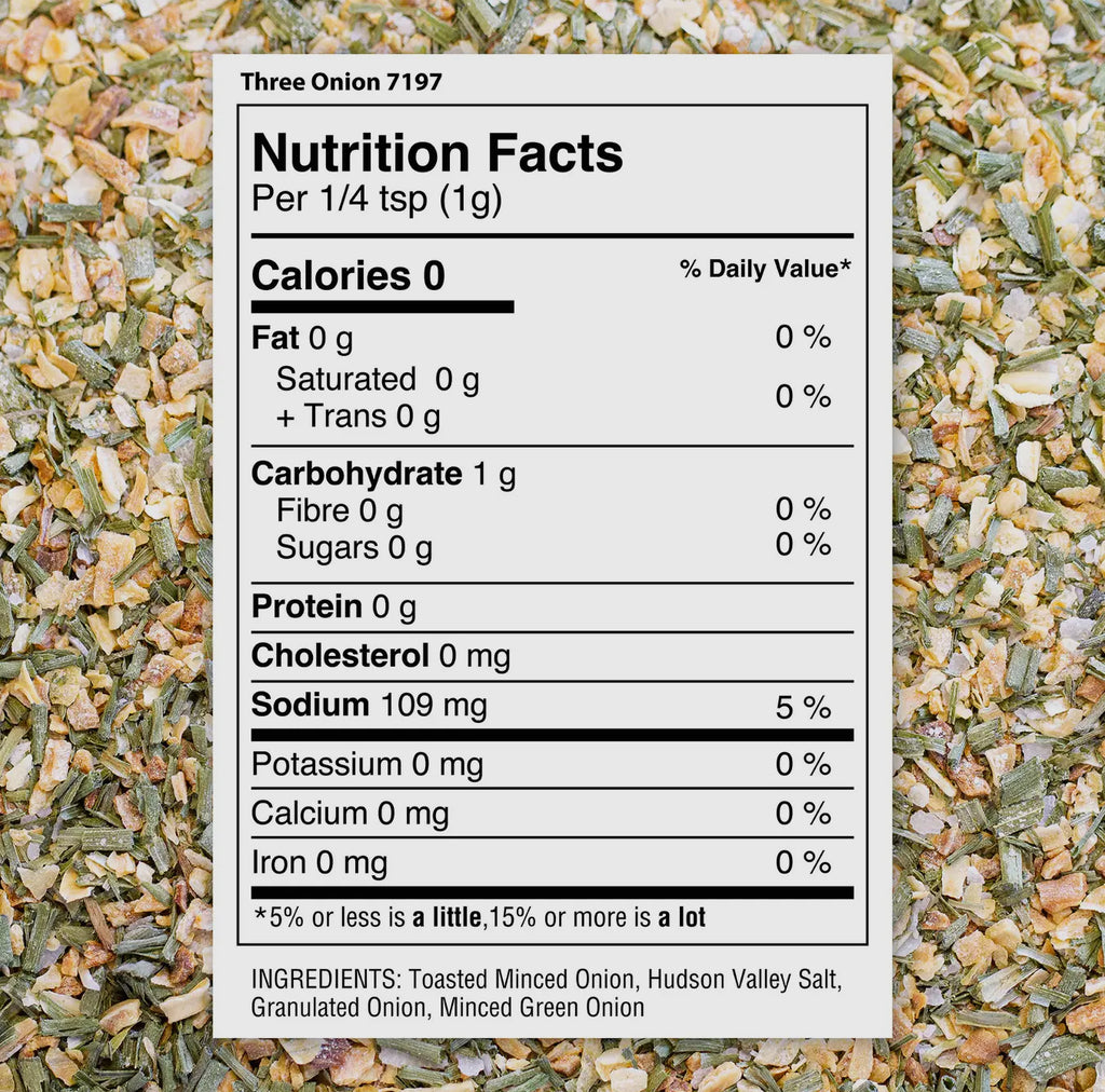 Three Onion Seasoning