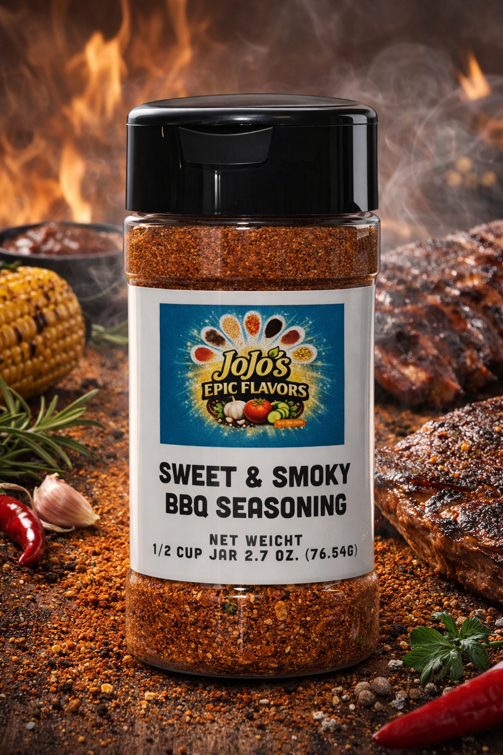 SWEET & SMOKY BBQ SEASONING