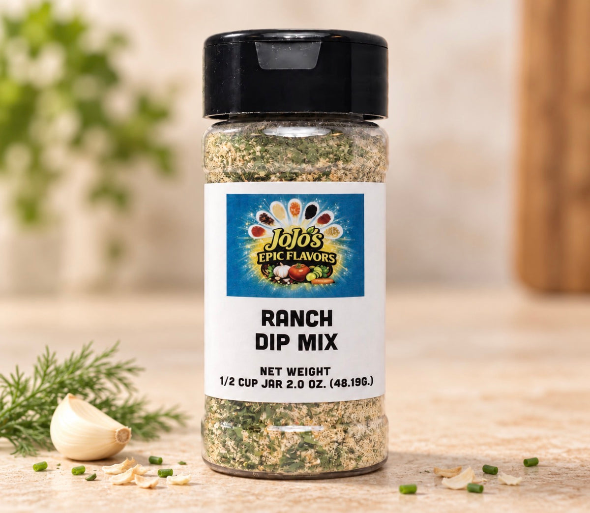 RANCH DIP MIX 1/2 Cup