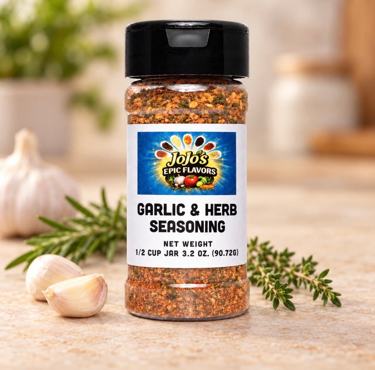 GARLIC & HERB SEASONING 1/2 cup