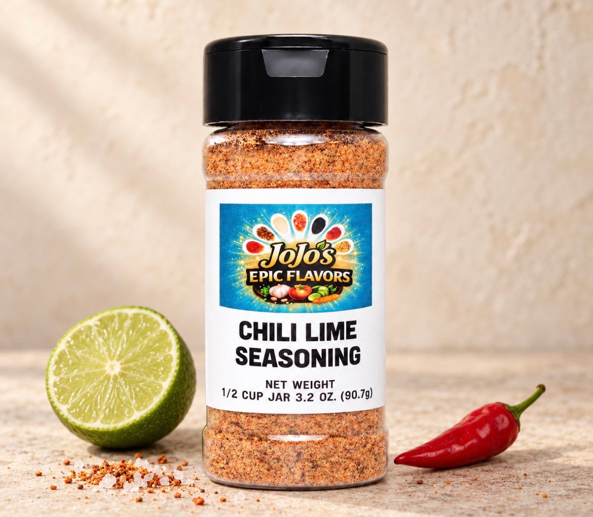 CHILI LIME SEASONING 1/2 Cup